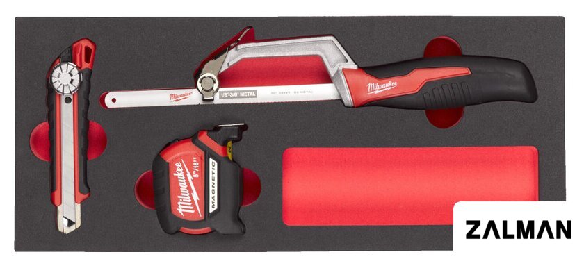 Набор домашнего мастера Milwaukee 4932493252 (3 предмета)