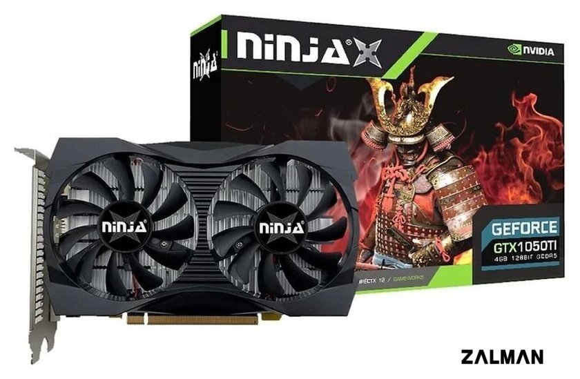 Видеокарта Sinotex Ninja Geforce GTX 1050 Ti 4GB GDDR5 NF105TI45F