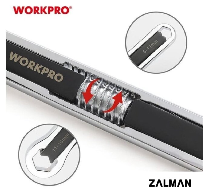 Ключ разводной Workpro WP272017
