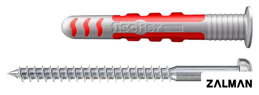 Дюбель-гвоздь Fischer DuoSeal 6 x 38 S PH TX A2 557727 (50 шт)