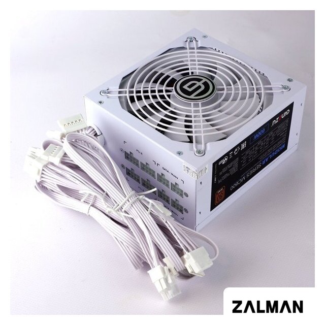 Блок питания Ginzzu MC600 (белый)