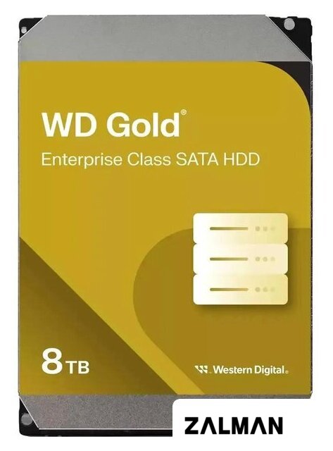 Жесткий диск WD Gold 8TB WD8005FRYZ