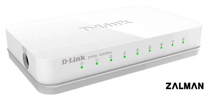 Неуправляемый коммутатор D-Link DGS-1008A/F1A
