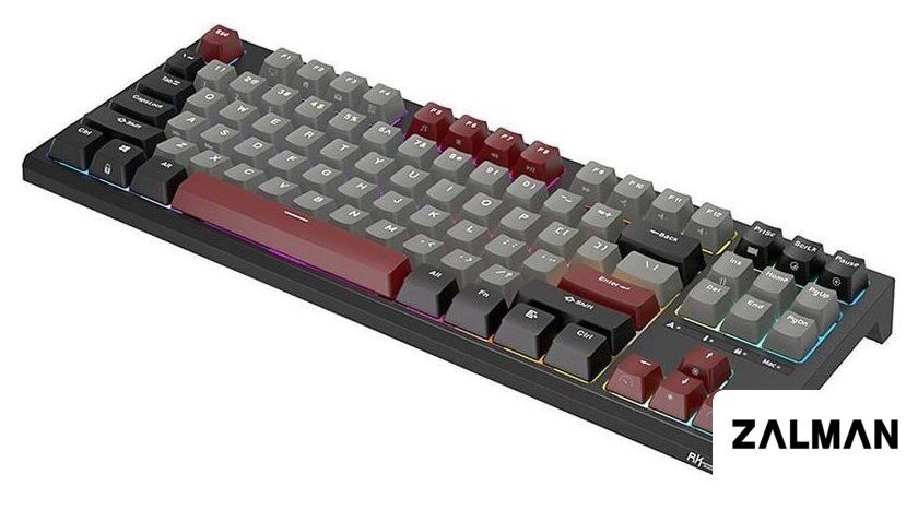 Клавиатура Royal Kludge RK-R87 RGB (черный, RK Blue)
