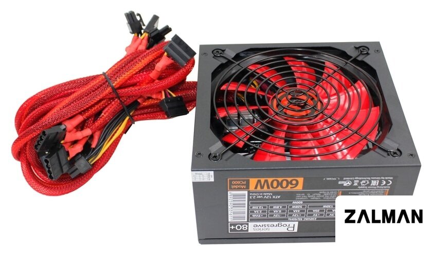 Блок питания Ginzzu PC600