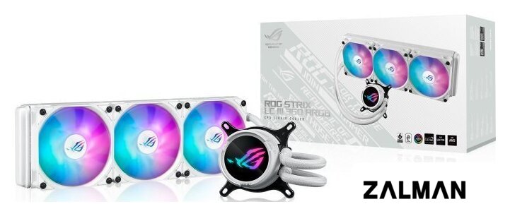 Система жидкостного охлаждения для процессора ASUS ROG Strix LC III 360 ARGB WHT