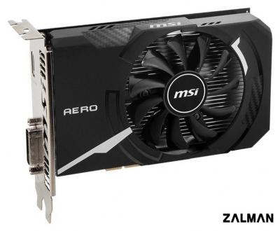 Видеокарта MSI GeForce GT 1030 Aero ITX 4GD4 OC