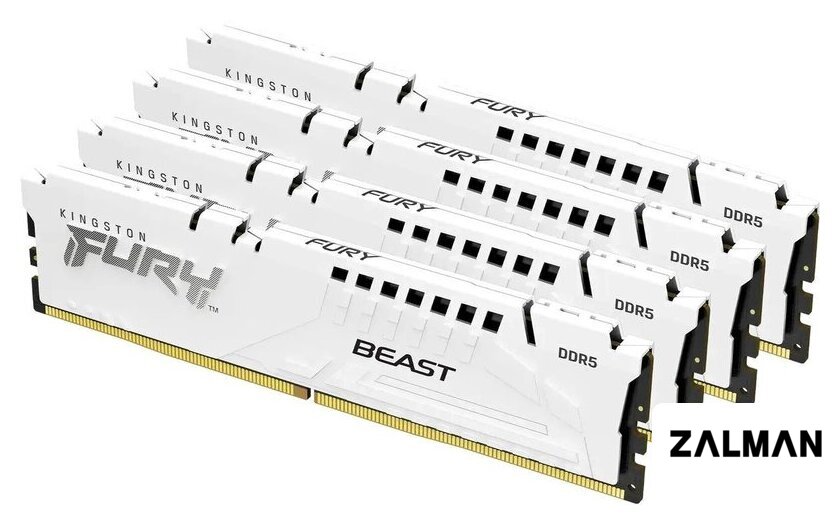 Оперативная память Kingston FURY Beast 4x16ГБ DDR5 6000 МГц KF560C40BWK4-64