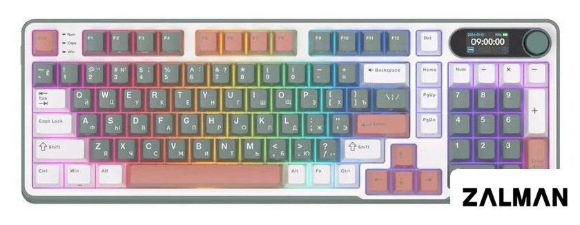 Клавиатура Royal Kludge RK-S98 RGB Camping (RK Brown)