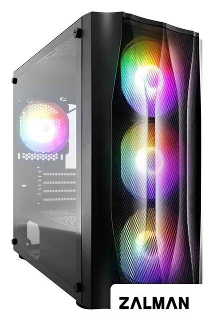 Корпус 1stPlayer Firebase X3-M-BK-4F1