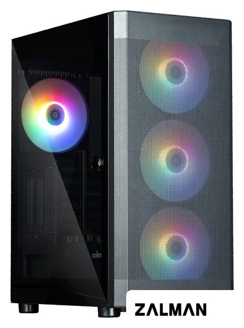 Корпус Zalman i4 TG (черный)