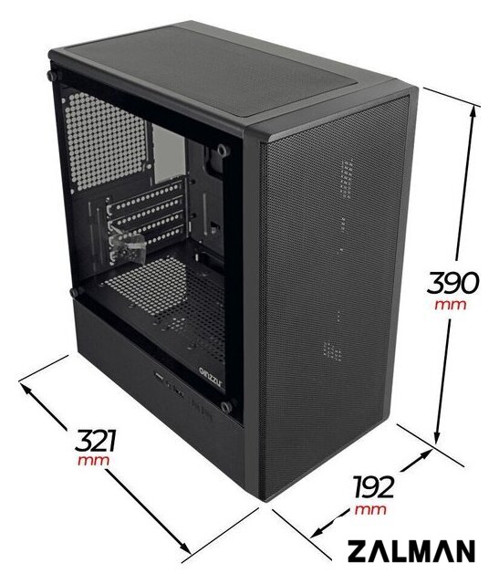 Корпус Ginzzu CL401