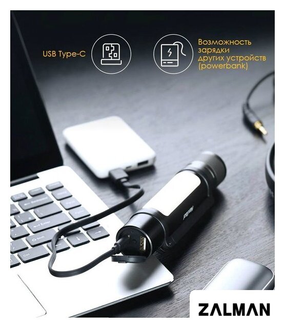 Фонарь NexTool Outdoor 6in1 Thumder Flashlight NE20030