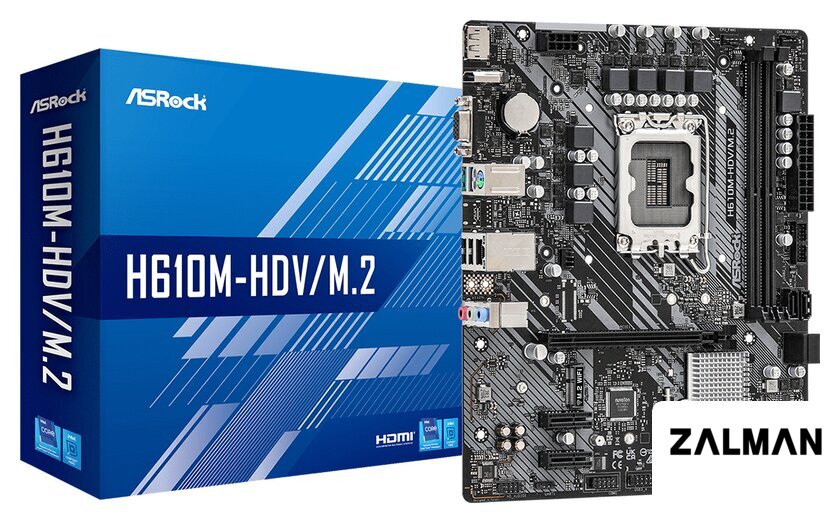 Материнская плата ASRock H610M-HDV/M.2