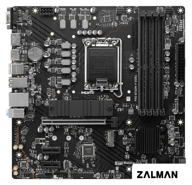 Материнская плата MSI Pro B760M-P DDR4