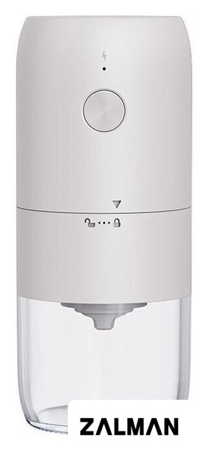 Аккумуляторная кофемолка Circle Joy Electric Coffee Grinder KMDJ-2A (белый)