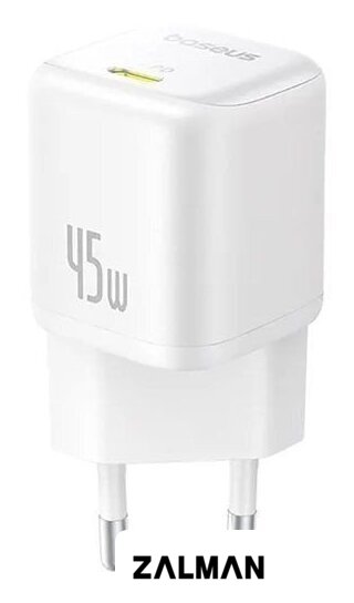 Сетевое зарядное Baseus PicoGo Fast Charger 1C 45W P10176800213-00 (белый)