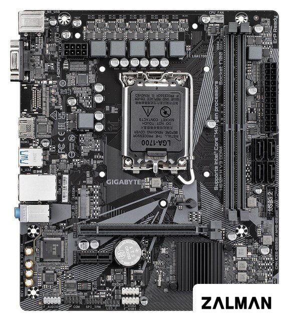Материнская плата Gigabyte H610M H V3 DDR4 (rev. 1.0)