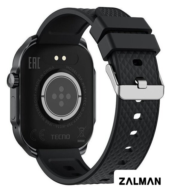 Умные часы Tecno Watch 3 Active TSP-W03A (черный)
