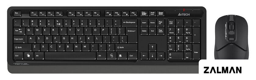 Офисный набор A4Tech Fstyler FG1012 (черный)