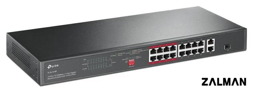 Неуправляемый коммутатор TP-Link TL-SL1218P