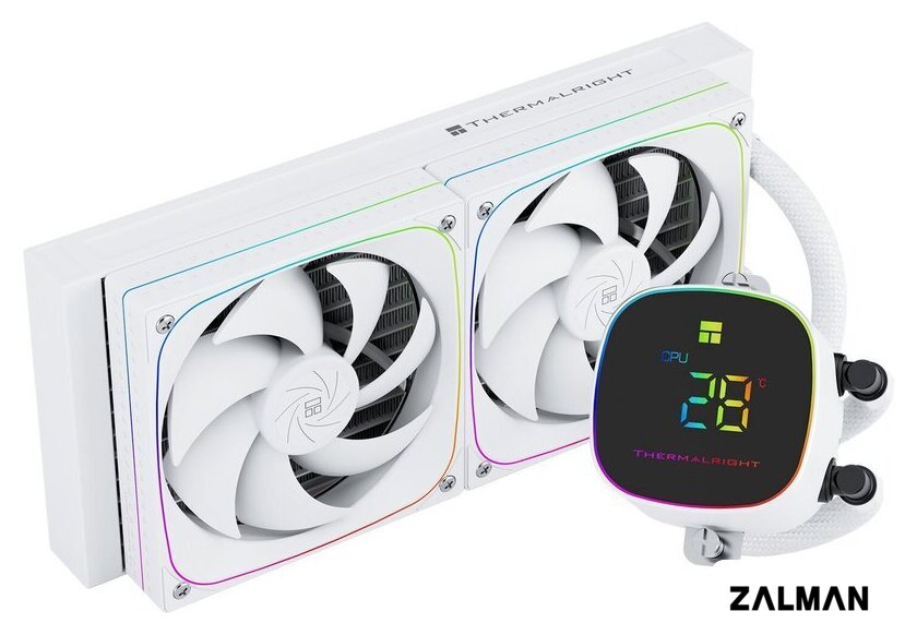 Система жидкостного охлаждения для процессора Thermalright Frozen Horizon 240 Digital ARGB (белый)