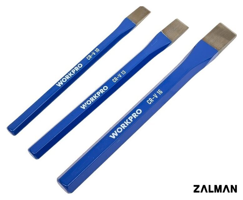 Набор зубил Workpro WP201302 (3 предмета)