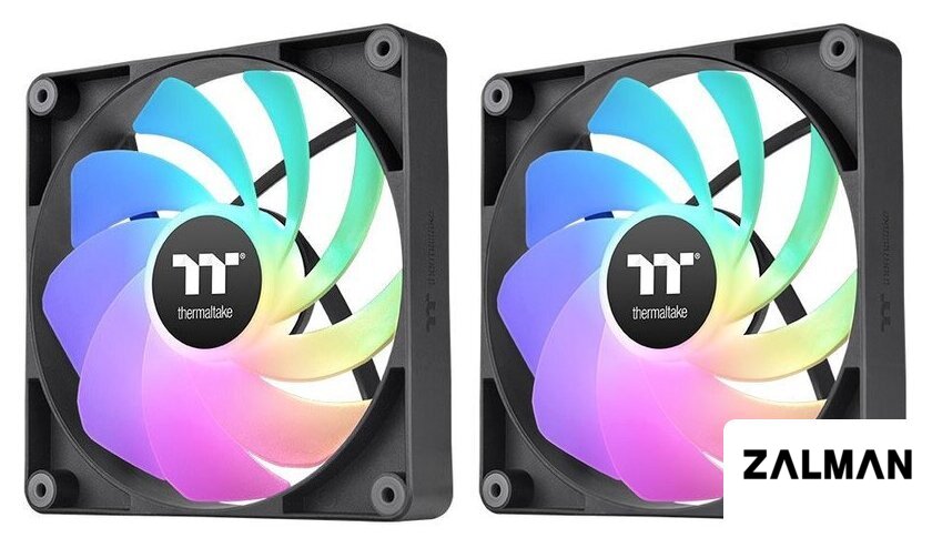 Комплект вентиляторов для корпуса Thermaltake CT120 Sync Reverse ARGB 2-Fan Pack CL-F173-PL12SW-A