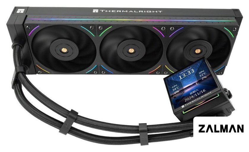 Система жидкостного охлаждения для процессора Thermalright Hyper Vision 360 UB ARGB (черный)