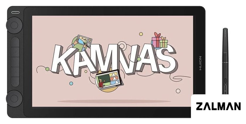 Графический монитор Huion Kamvas 16 Gen 3 GS1563 (черный)