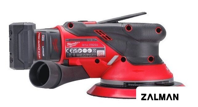 Эксцентриковая шлифмашина Milwaukee M12FROS5-502X 4933493651 (с 2-мя АКБ, кейс)