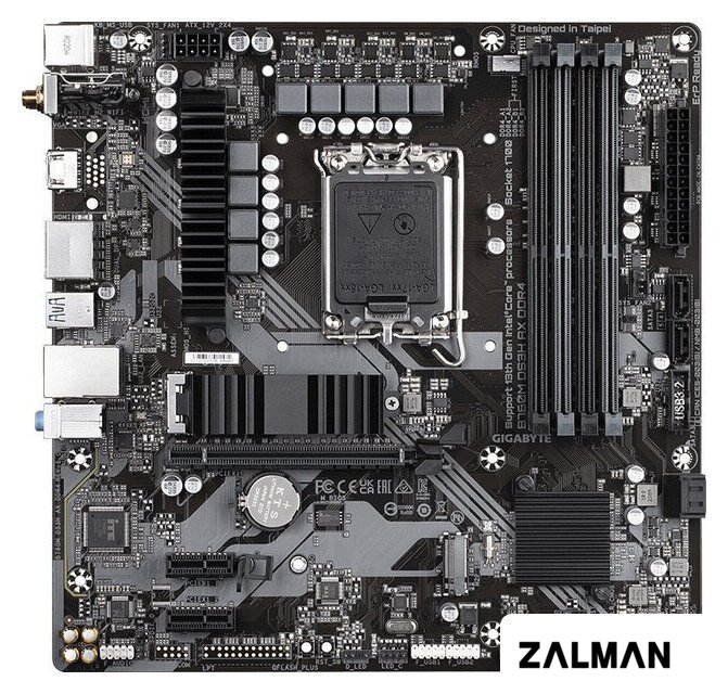 Материнская плата Gigabyte B760M DS3H AX DDR4 (rev. 1.x)