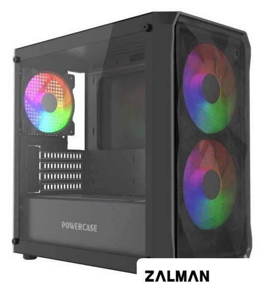 Корпус Powercase Mistral Micro A3B ARGB V2 CMMAB-A3-V2