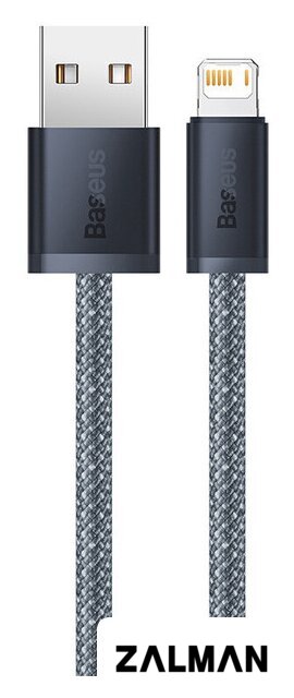 Кабель Baseus Dynamic Series USB Type-A - Lightning (1 м, серый)