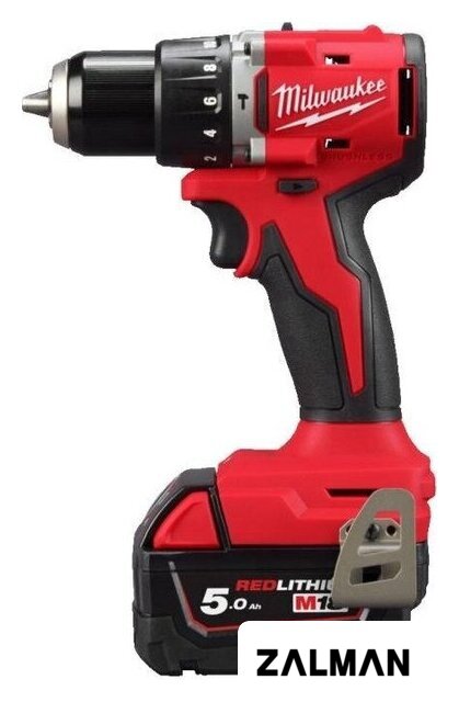 Ударная дрель-шуруповерт Milwaukee M18 M18BLPDRC-502C 4933492826 (с 2-мя АКБ 5 Ач, кейс)