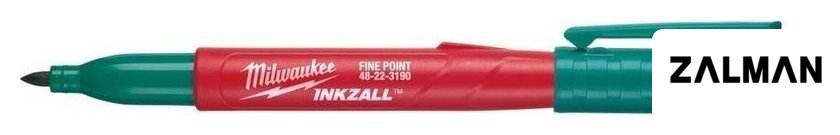 Маркер Milwaukee Inkzall 4932492127 (1 шт, зеленый)