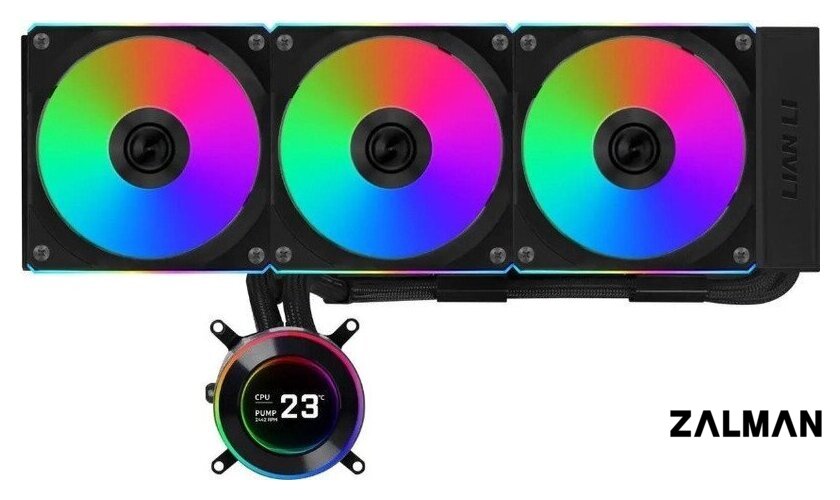 Система жидкостного охлаждения для процессора Lian Li Hydroshift II LCD-C 360CL GHS2LCD36RB G89.GHS2LCD36RB.R0