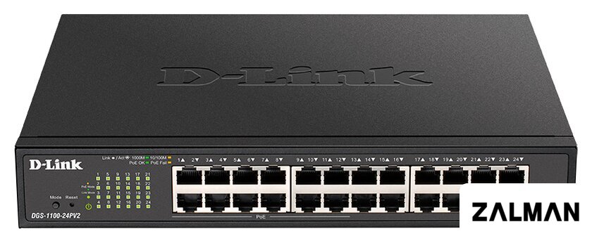 Настраиваемый коммутатор D-Link DGS-1100-24PV2/A3A