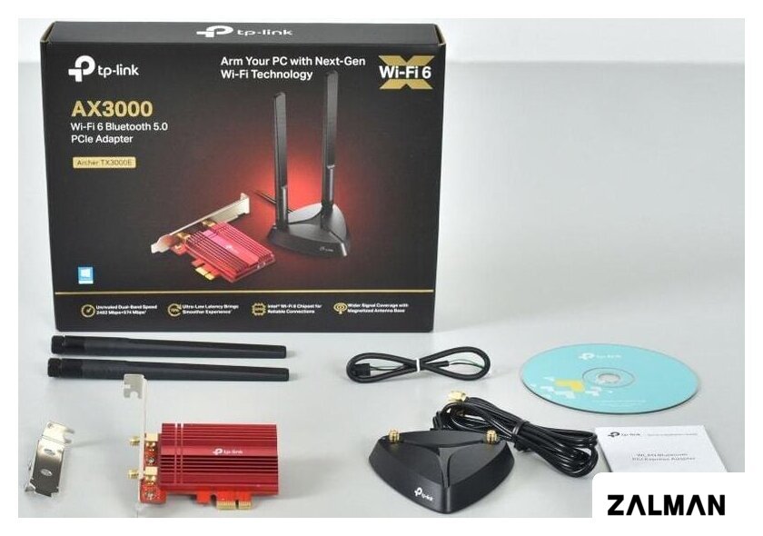 Wi-Fi/Bluetooth адаптер TP-Link Archer TX3000E