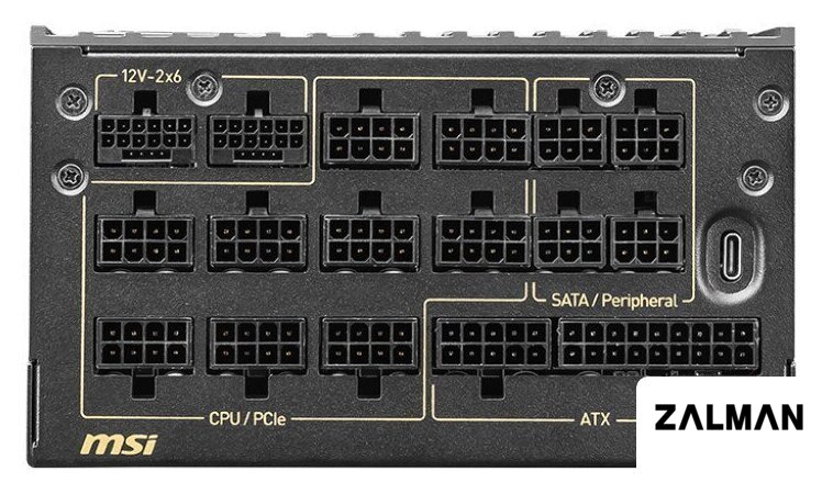 Блок питания MSI MEG Ai1600T PCIE5