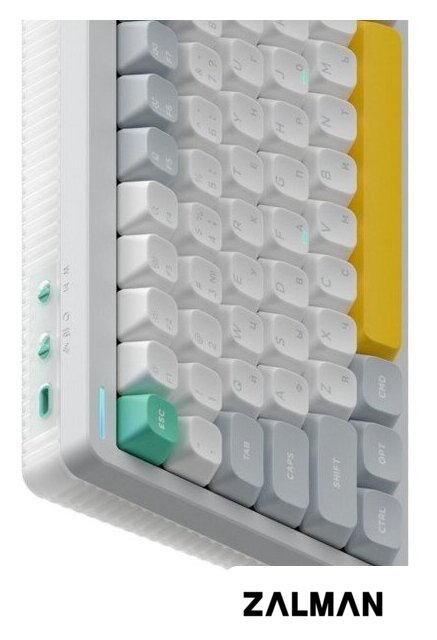 Клавиатура NuPhy Halo75 V2 Ionic White (Mint Switch)