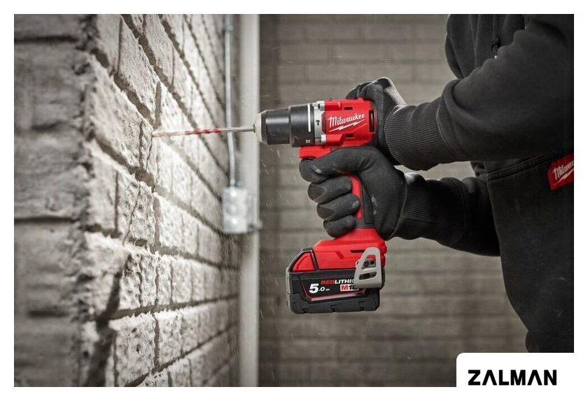 Ударная дрель-шуруповерт Milwaukee M18 M18BLPDRC-422C 4933492825 (с 2-мя АКБ 2 Ач + 4 Ач, кейс)