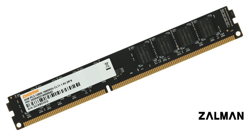 Оперативная память Digma 4ГБ DDR3 1600 МГц DGMAD31600004D
