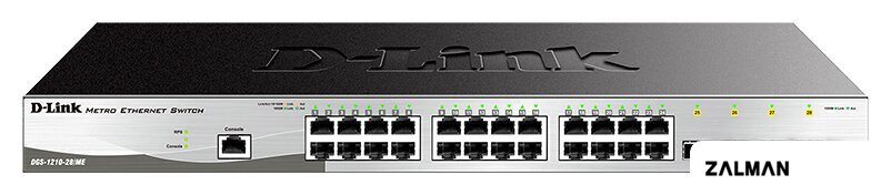 Управляемый коммутатор 2-го уровня D-Link DGS-1210-28/ME/B2A