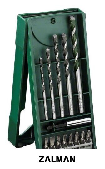 Биты, головки, насадки, держатели Bosch Mini X-Line 2607017161 14 предметов