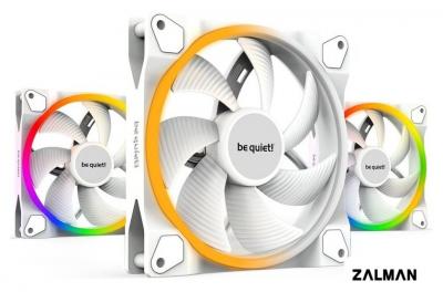 Комплект вентиляторов для корпуса с контроллером be quiet! Light Wings White 140mm PWM Triple-Pack BL102