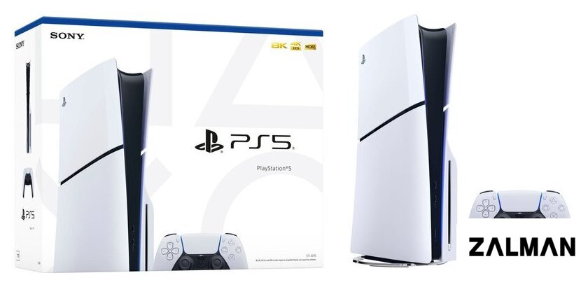 Игровая приставка Sony PlayStation 5 Slim CFI-20XX (1 ревизия, с дисководом)