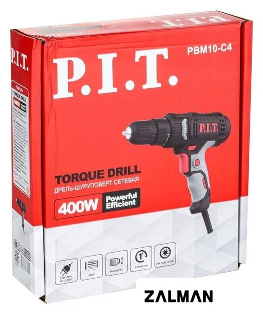 Дрель-шуруповерт P.I.T. PBM10-C4