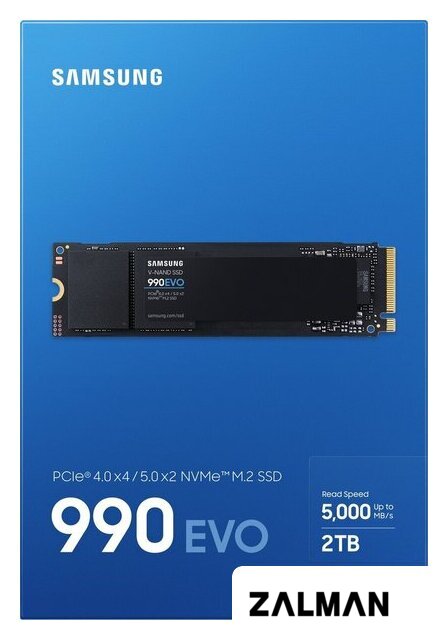 SSD Samsung 990 Evo 2TB MZ-V9E2T0BW