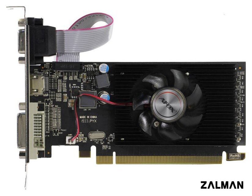 Видеокарта AFOX Radeon R5 230 2GB DDR3 AFR5230-2048D3L5